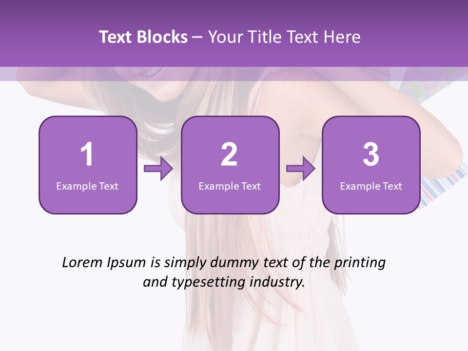 Blond Studio Attractive PowerPoint Template