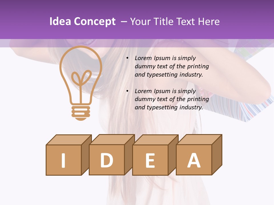 Blond Studio Attractive PowerPoint Template