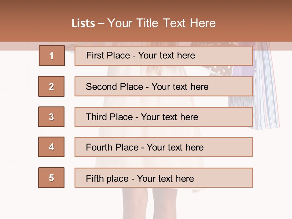 Buyer Gorgeous Happy PowerPoint Template