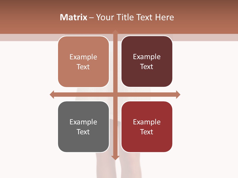 Whiteboard Placard Isolated PowerPoint Template