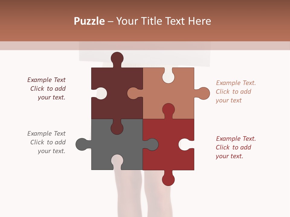 Whiteboard Placard Isolated PowerPoint Template