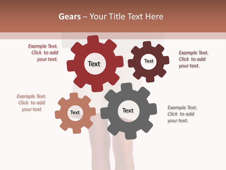 Whiteboard Placard Isolated PowerPoint Template
