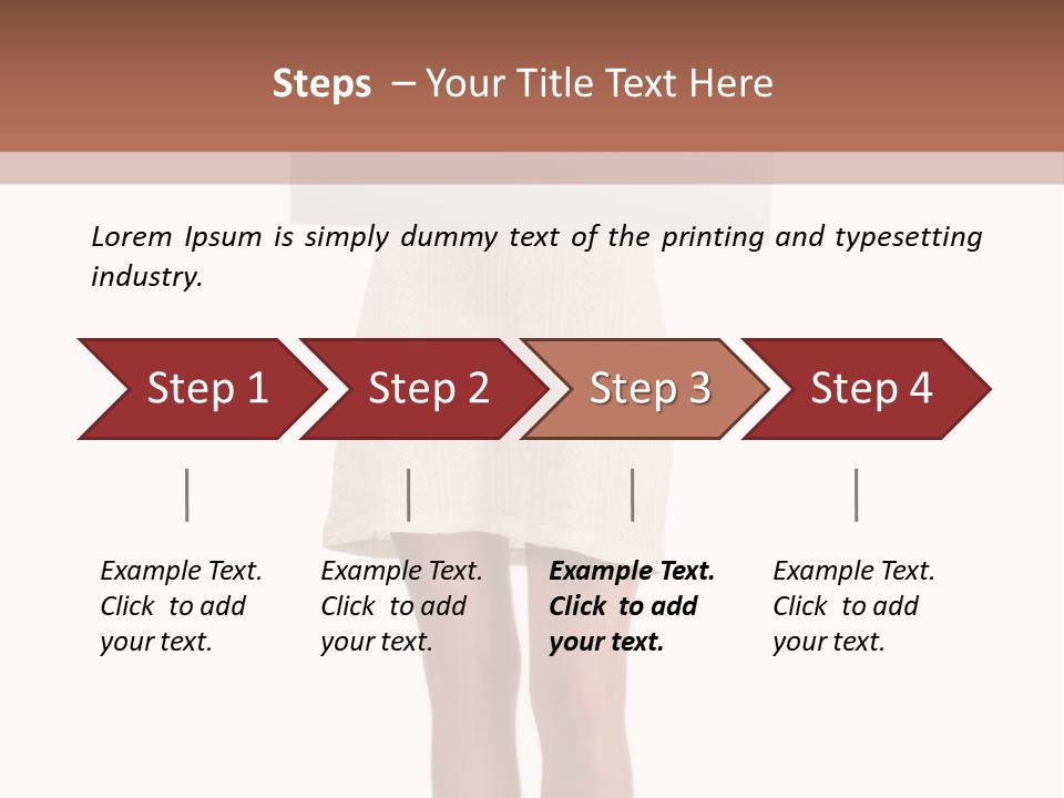 Whiteboard Placard Isolated PowerPoint Template
