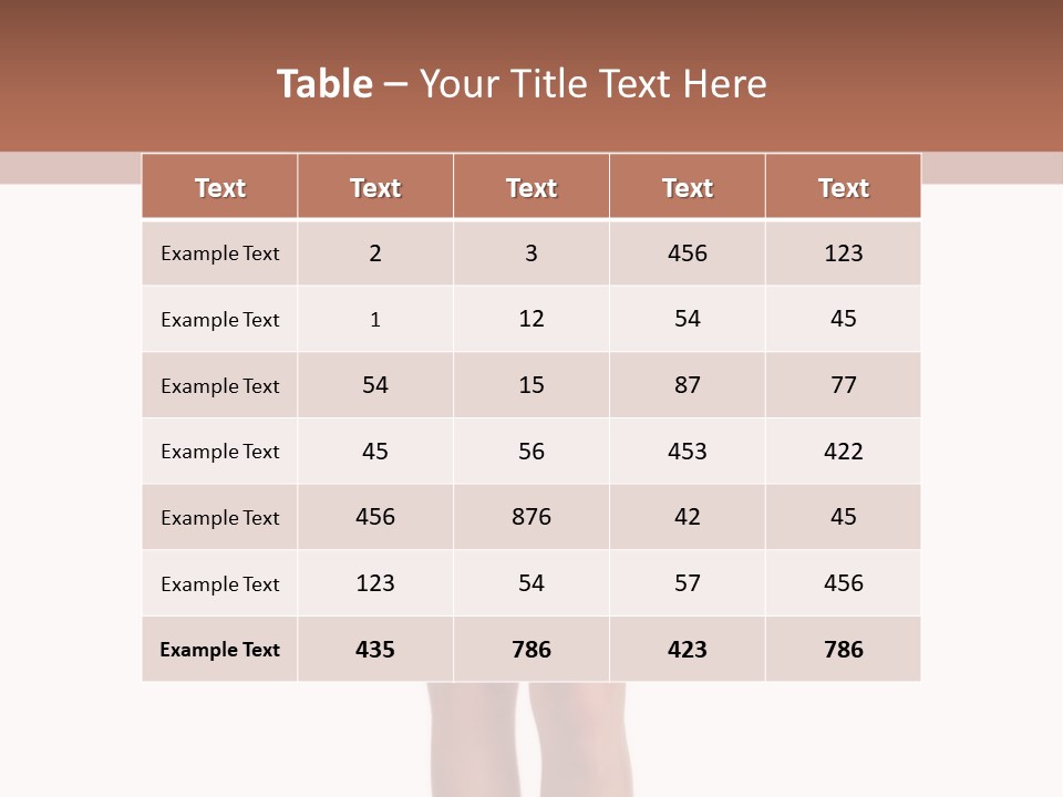 Whiteboard Placard Isolated PowerPoint Template