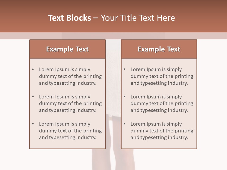 Whiteboard Placard Isolated PowerPoint Template