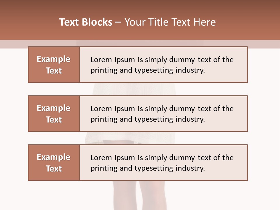 Whiteboard Placard Isolated PowerPoint Template