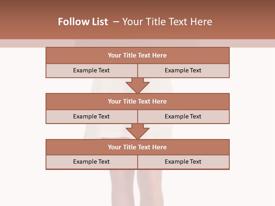 Whiteboard Placard Isolated PowerPoint Template