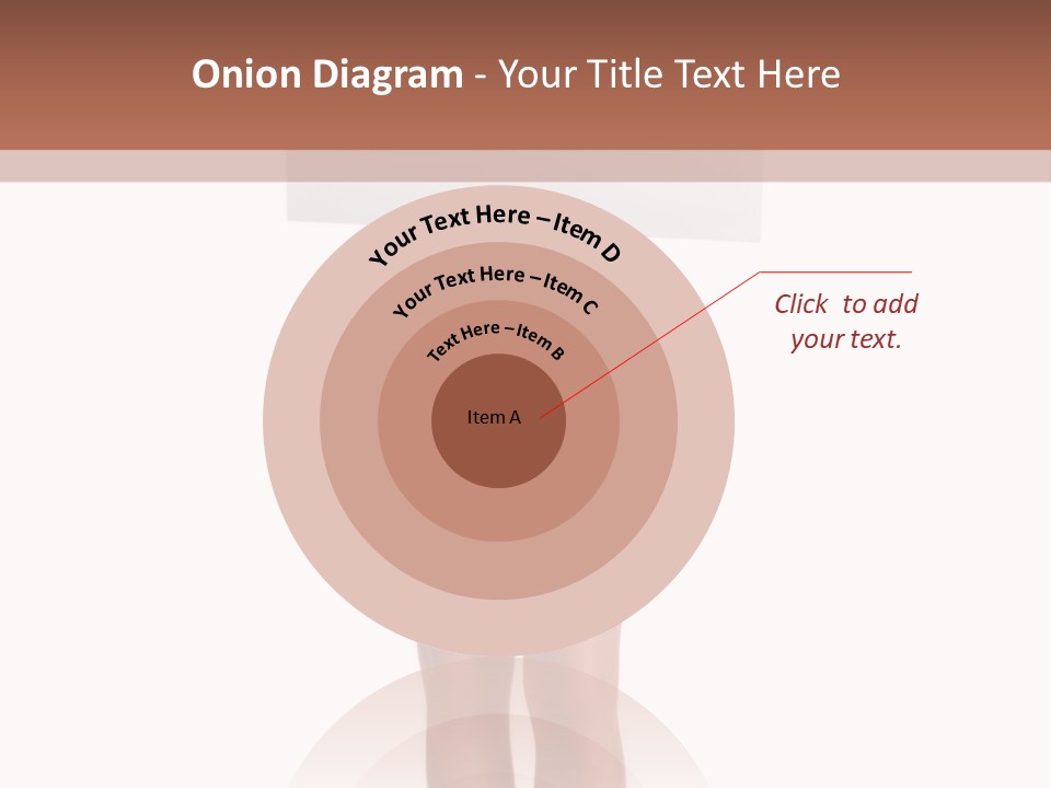 Whiteboard Placard Isolated PowerPoint Template