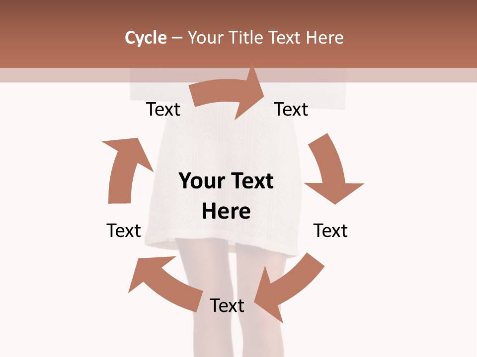Whiteboard Placard Isolated PowerPoint Template