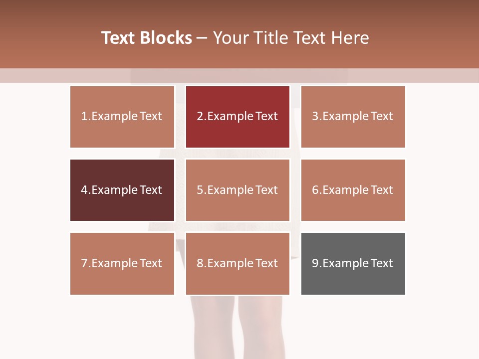 Whiteboard Placard Isolated PowerPoint Template
