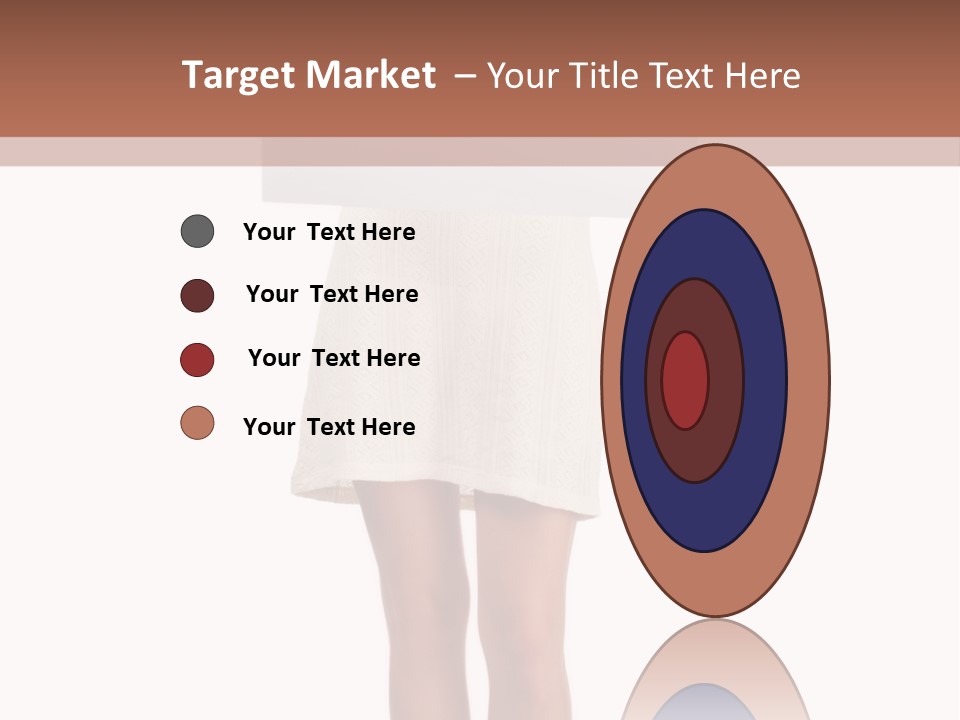 Whiteboard Placard Isolated PowerPoint Template