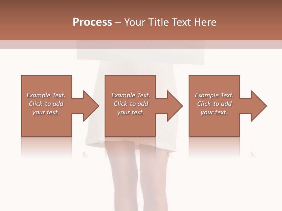 Whiteboard Placard Isolated PowerPoint Template