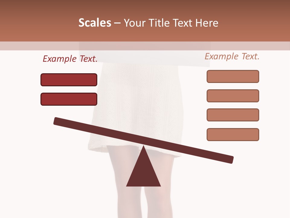 Whiteboard Placard Isolated PowerPoint Template