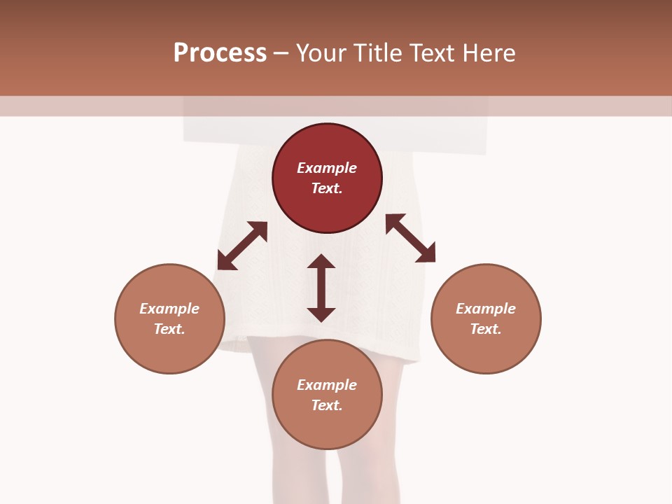 Whiteboard Placard Isolated PowerPoint Template