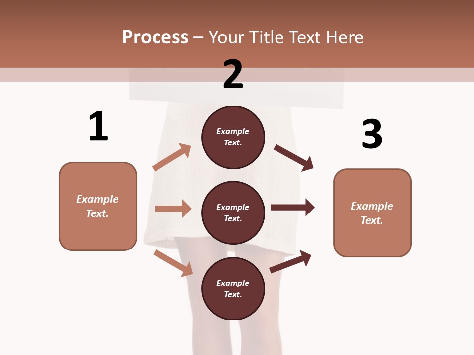 Whiteboard Placard Isolated PowerPoint Template