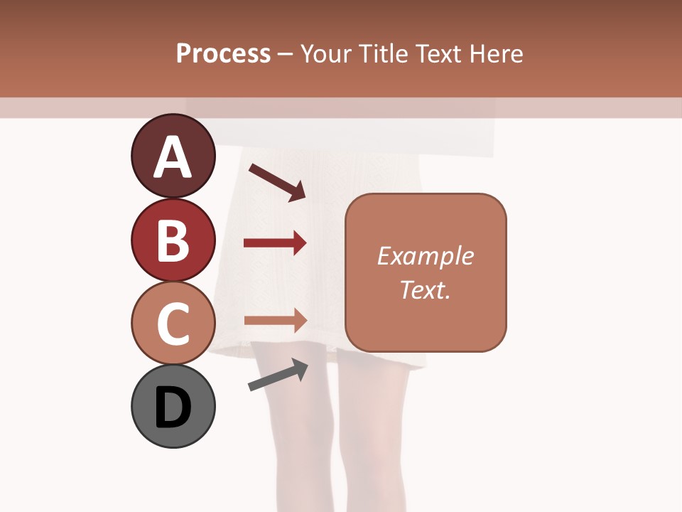 Whiteboard Placard Isolated PowerPoint Template