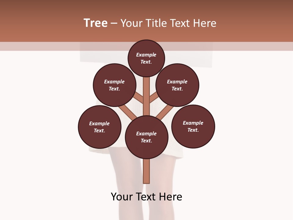 Whiteboard Placard Isolated PowerPoint Template