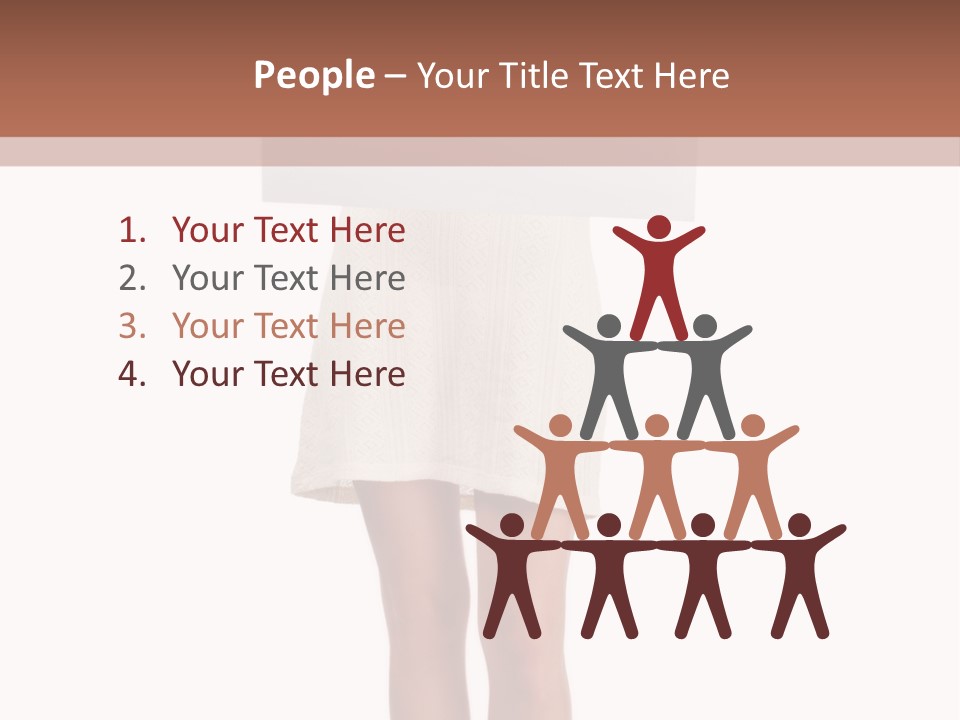 Whiteboard Placard Isolated PowerPoint Template