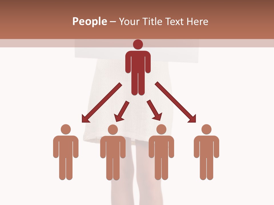 Whiteboard Placard Isolated PowerPoint Template