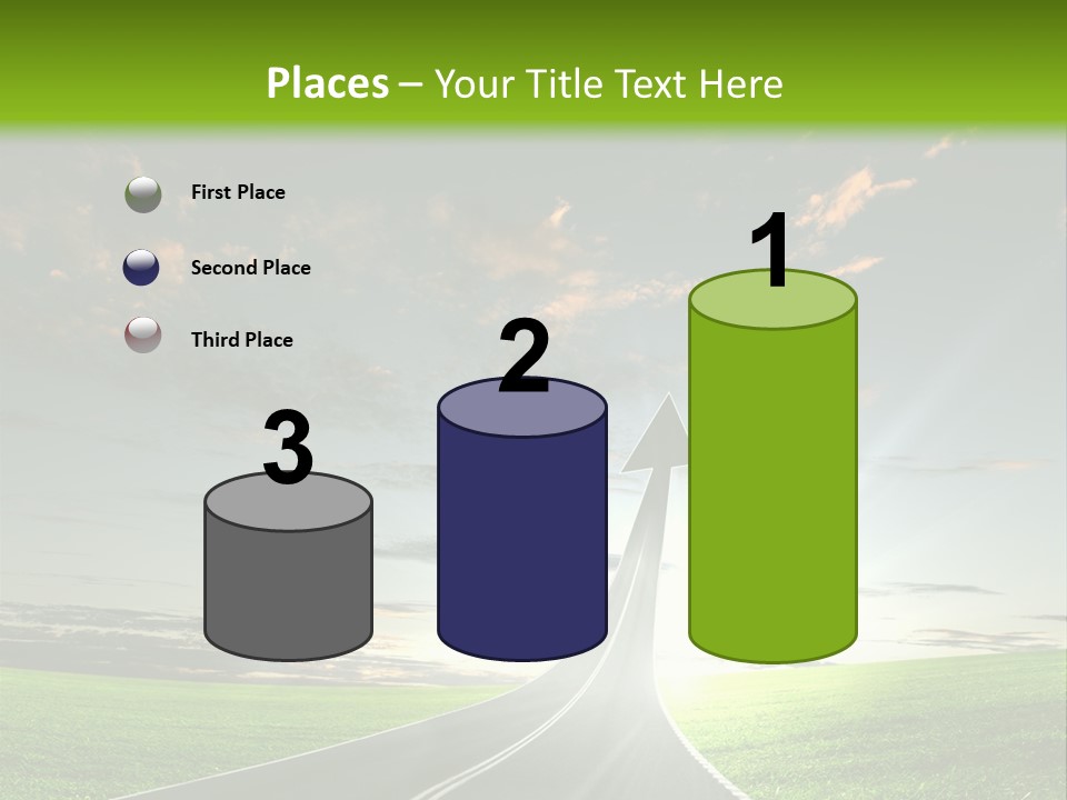 Word High Direction PowerPoint Template