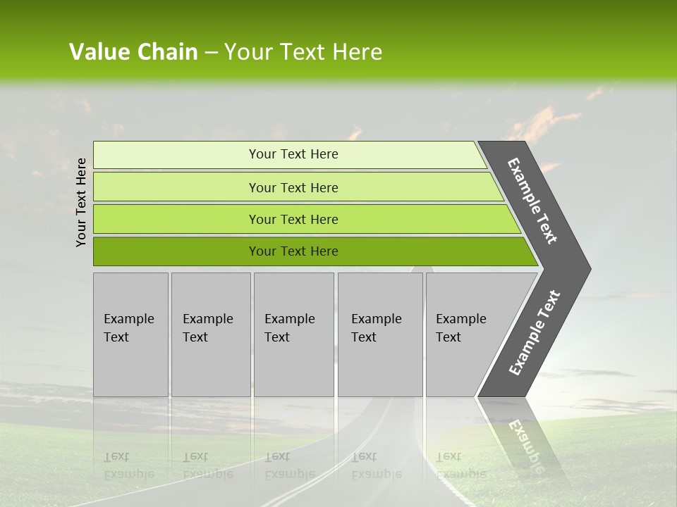 Word High Direction PowerPoint Template
