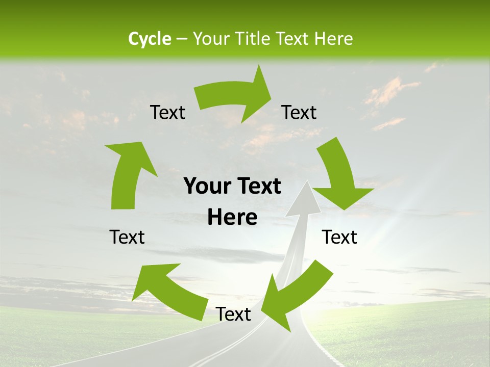 Word High Direction PowerPoint Template