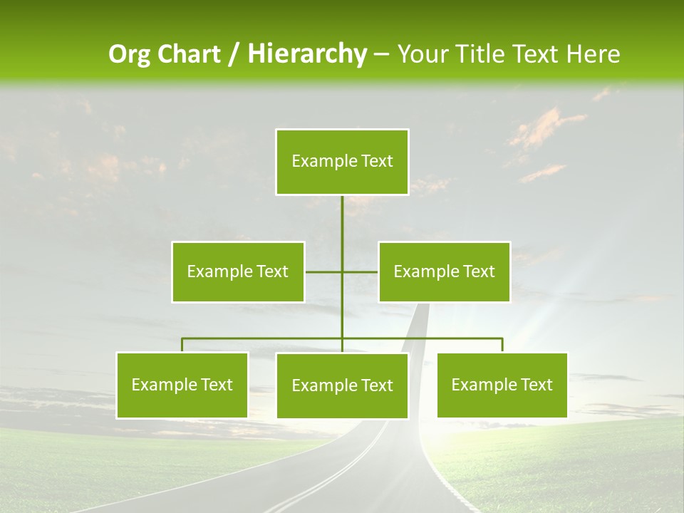 Word High Direction PowerPoint Template