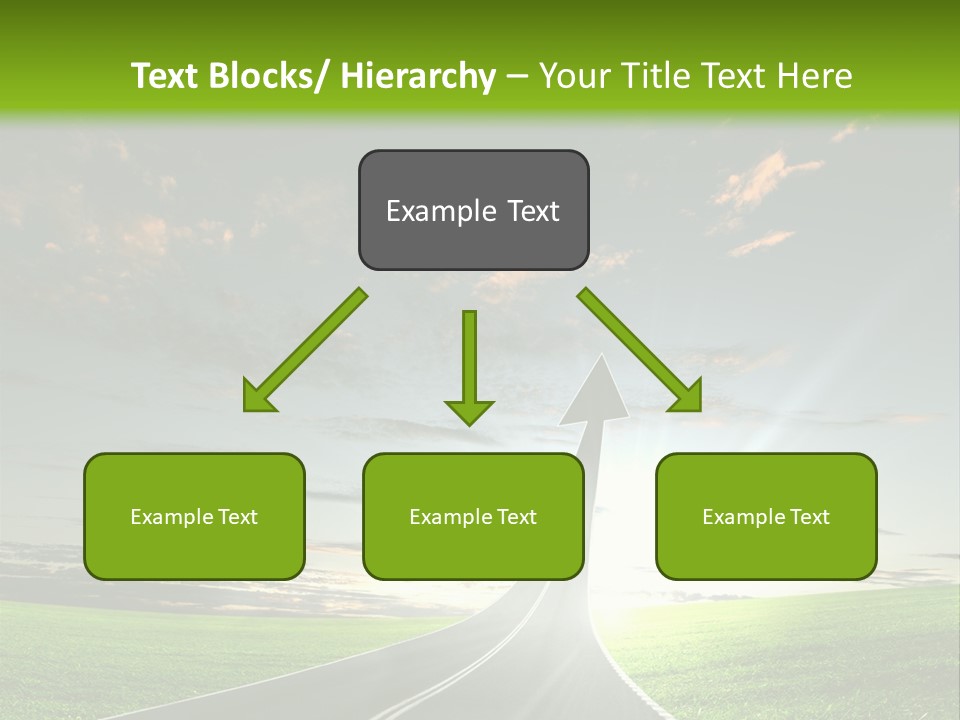 Word High Direction PowerPoint Template