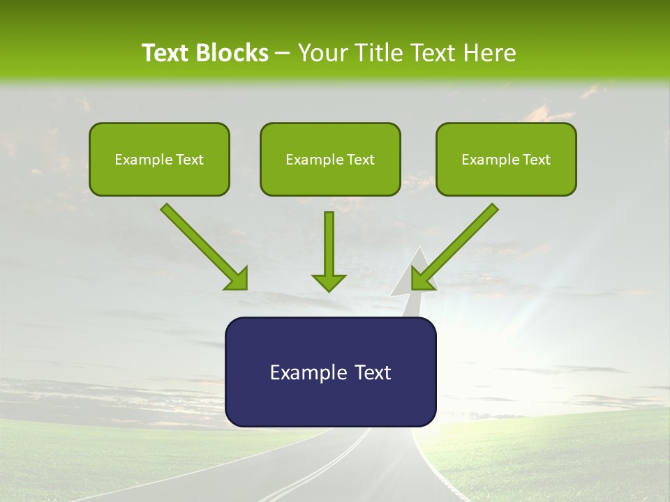 Word High Direction PowerPoint Template