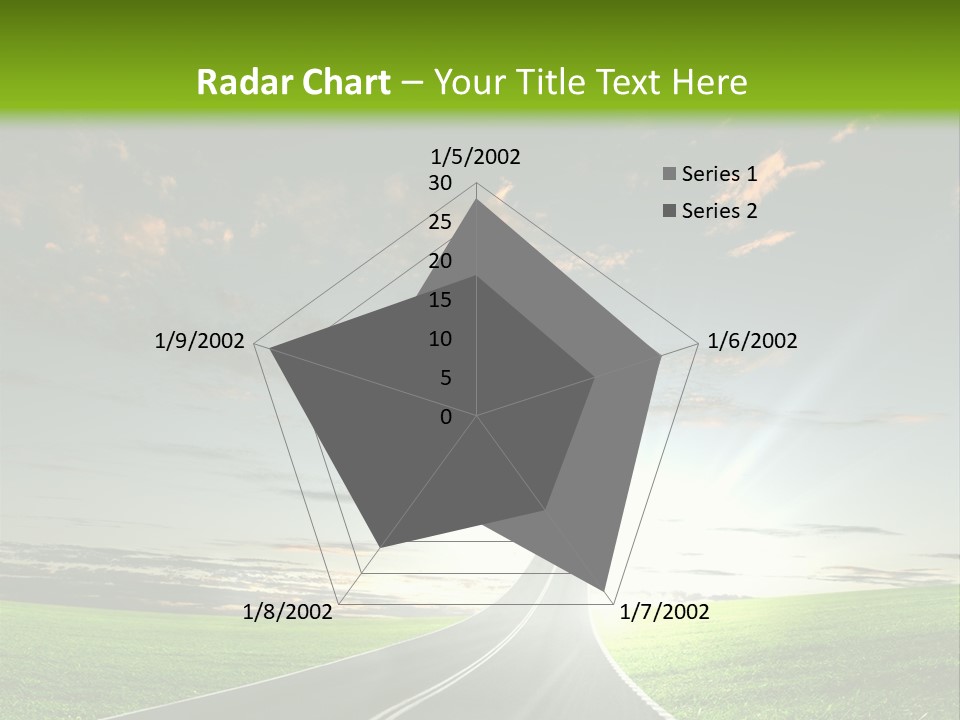 Word High Direction PowerPoint Template