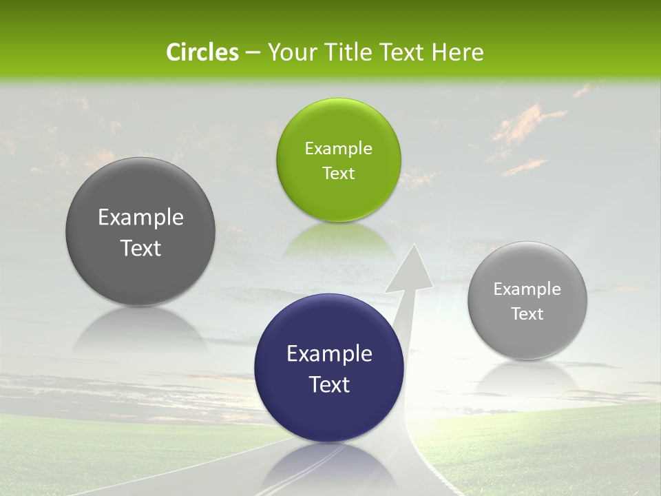 Word High Direction PowerPoint Template