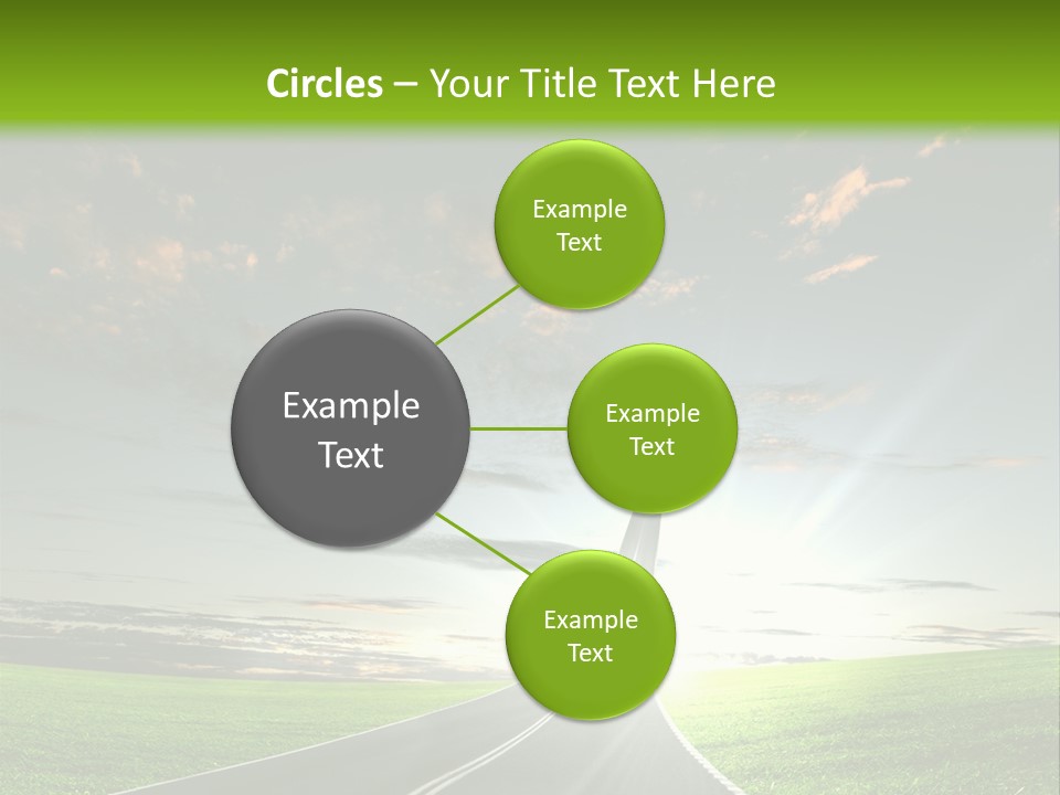 Word High Direction PowerPoint Template