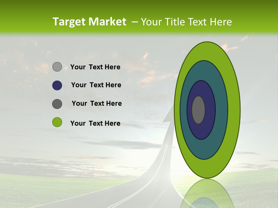 Word High Direction PowerPoint Template