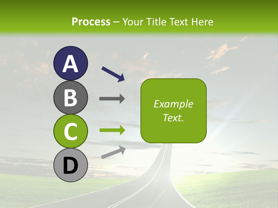 Word High Direction PowerPoint Template