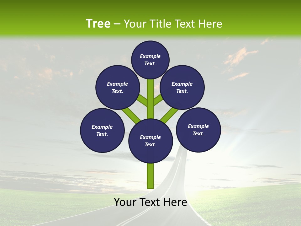 Word High Direction PowerPoint Template