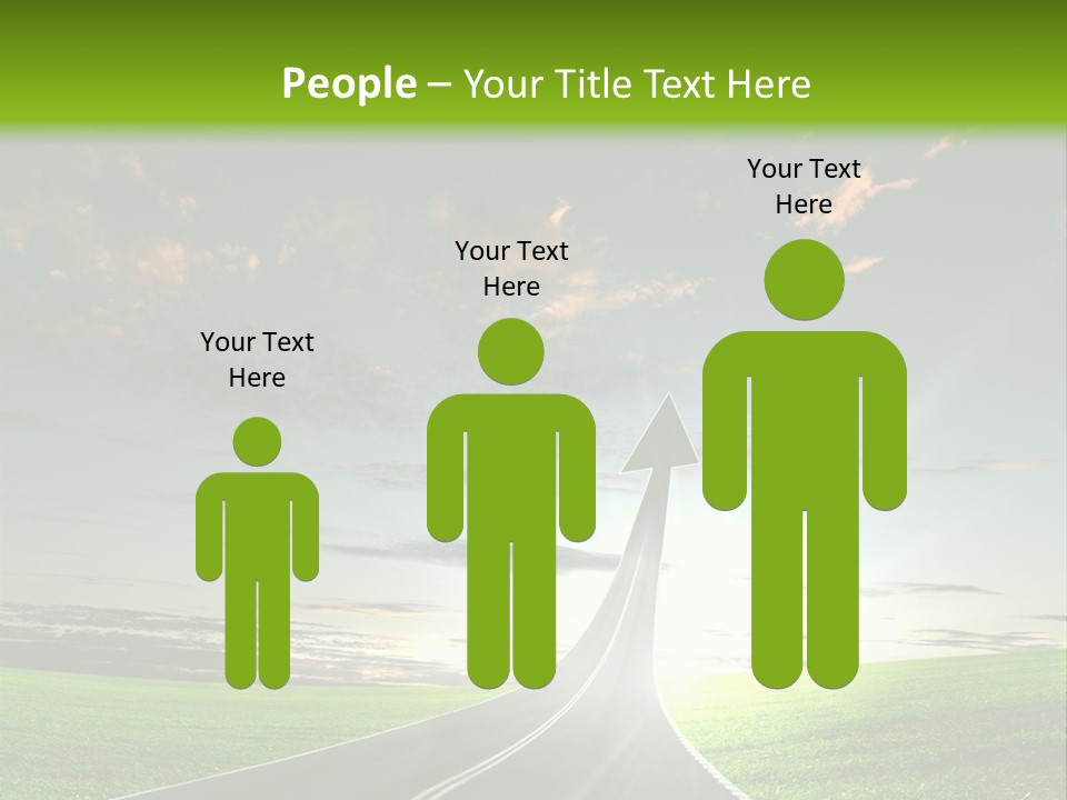 Word High Direction PowerPoint Template