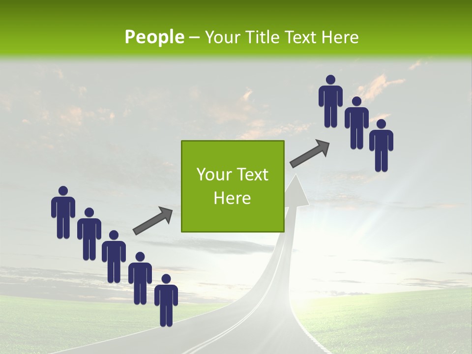 Word High Direction PowerPoint Template