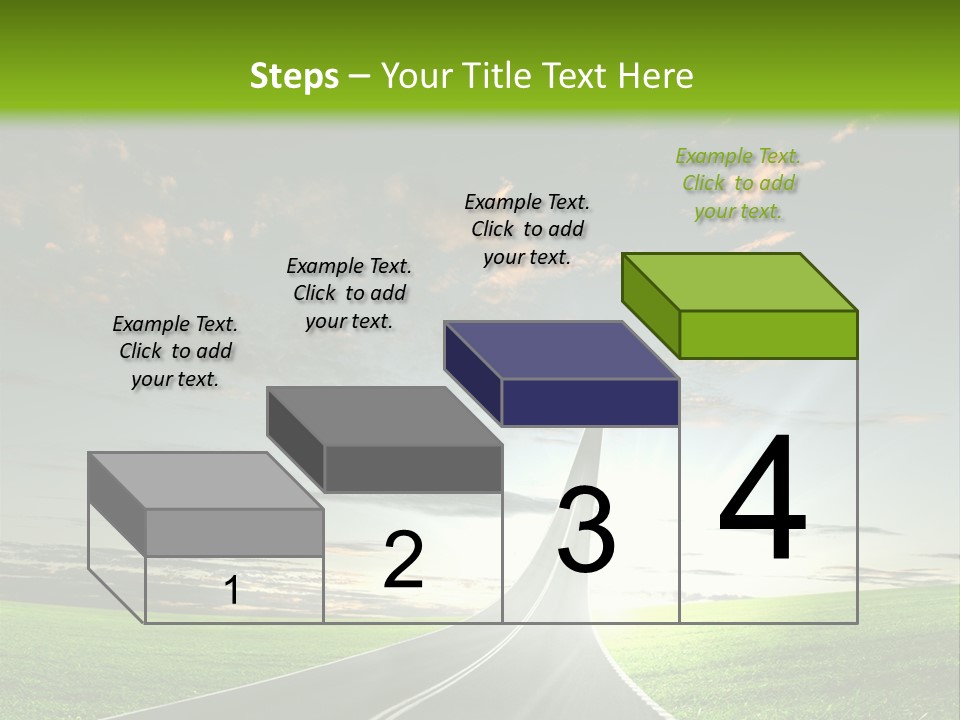Word High Direction PowerPoint Template