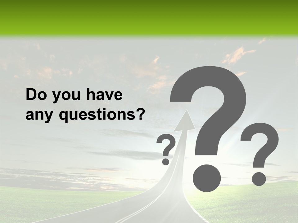 Word High Direction PowerPoint Template