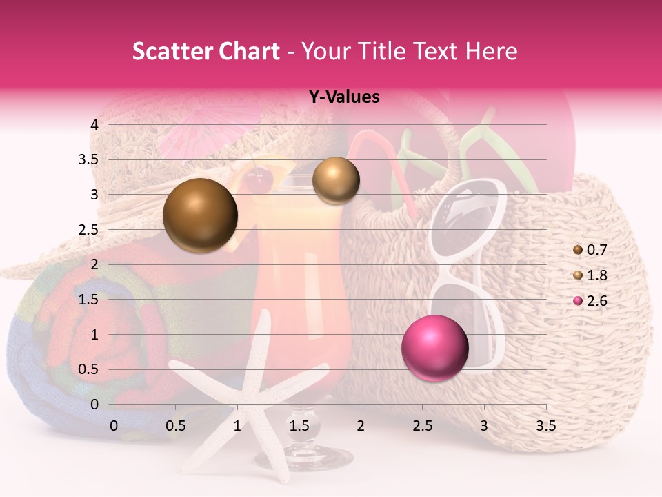 Tropical Flop Umbrella PowerPoint Template