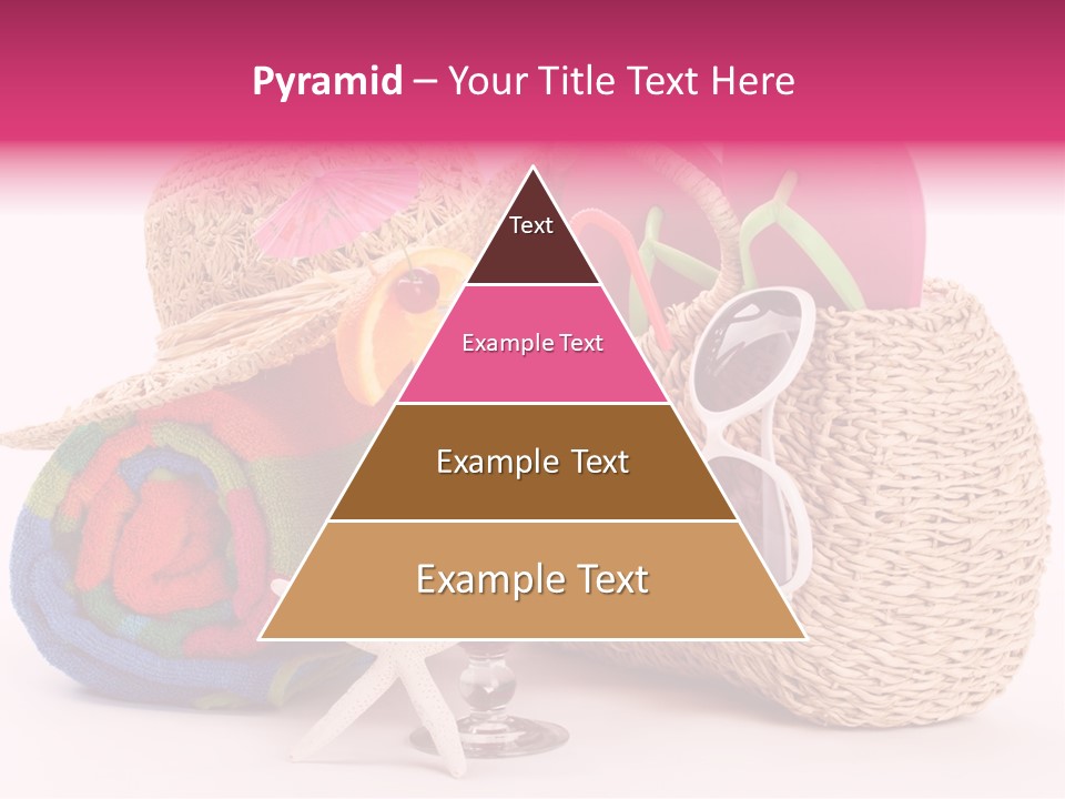 Tropical Flop Umbrella PowerPoint Template