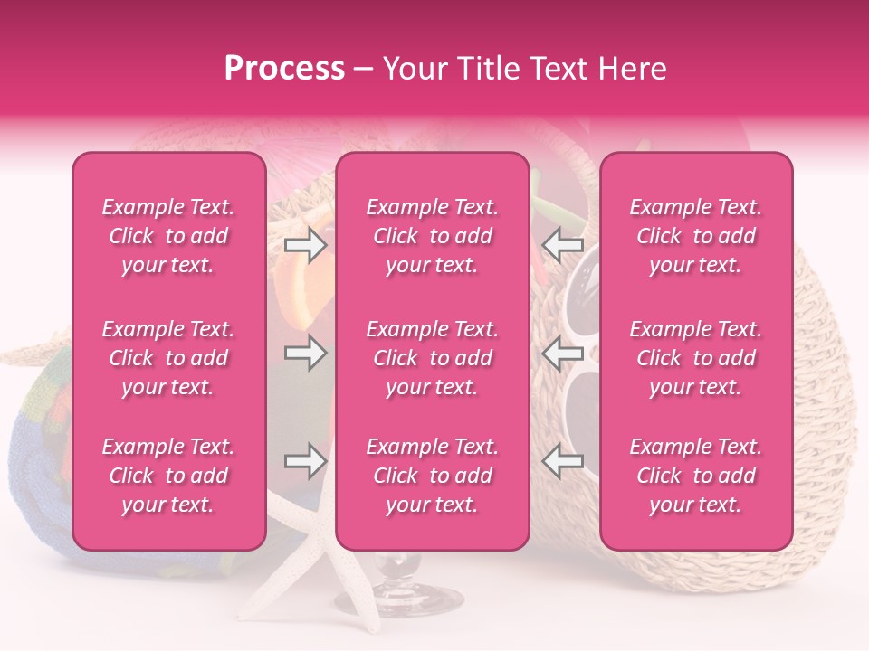 Tropical Flop Umbrella PowerPoint Template