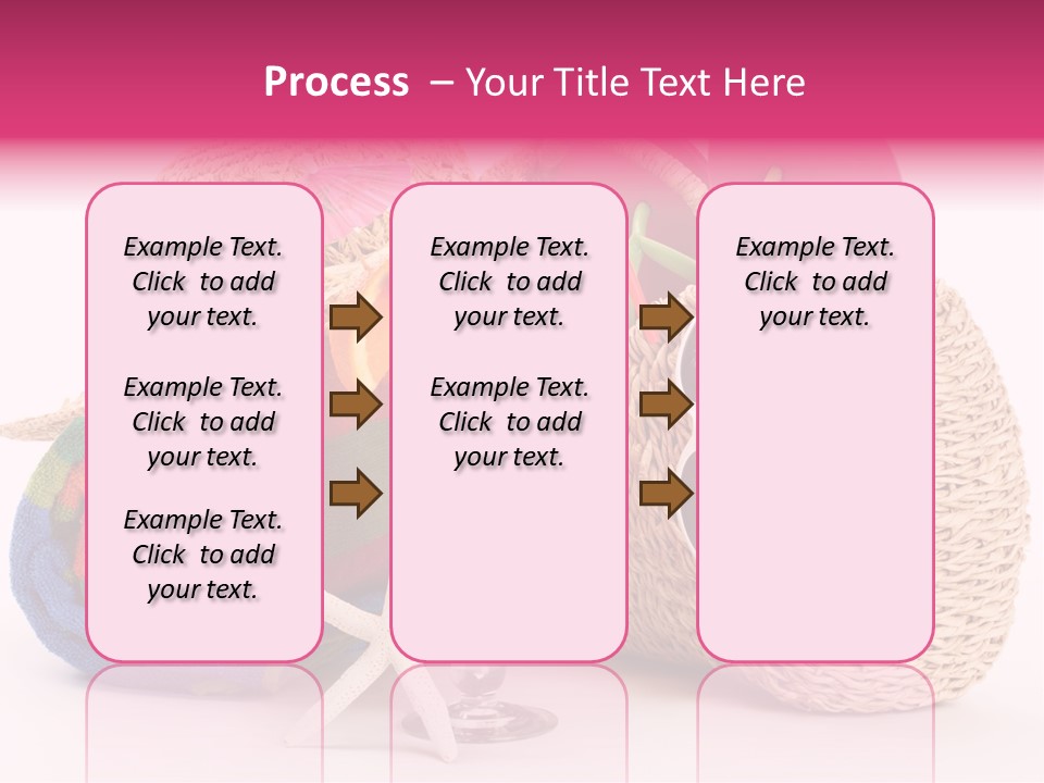 Tropical Flop Umbrella PowerPoint Template