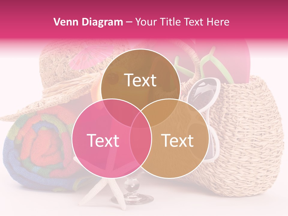 Tropical Flop Umbrella PowerPoint Template