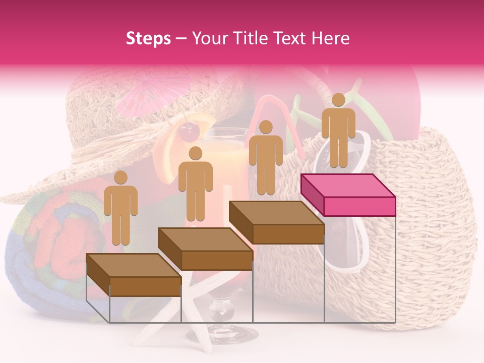 Tropical Flop Umbrella PowerPoint Template