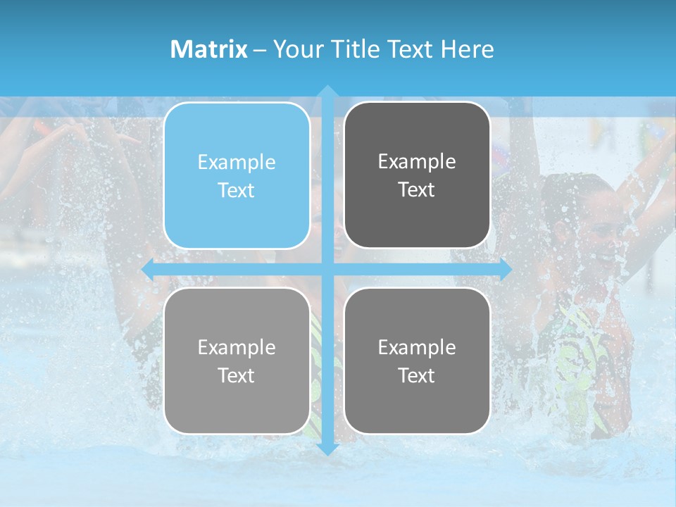 Exercise Arms Girl PowerPoint Template