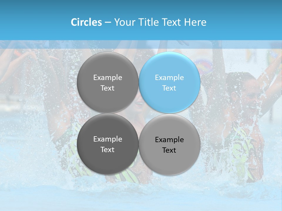 Exercise Arms Girl PowerPoint Template