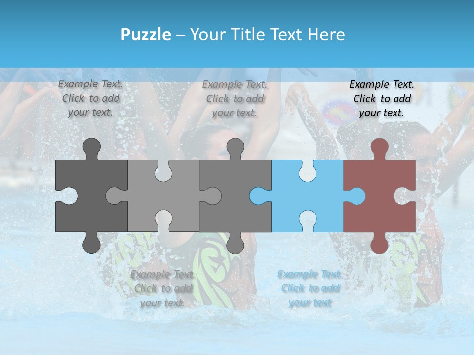 Exercise Arms Girl PowerPoint Template