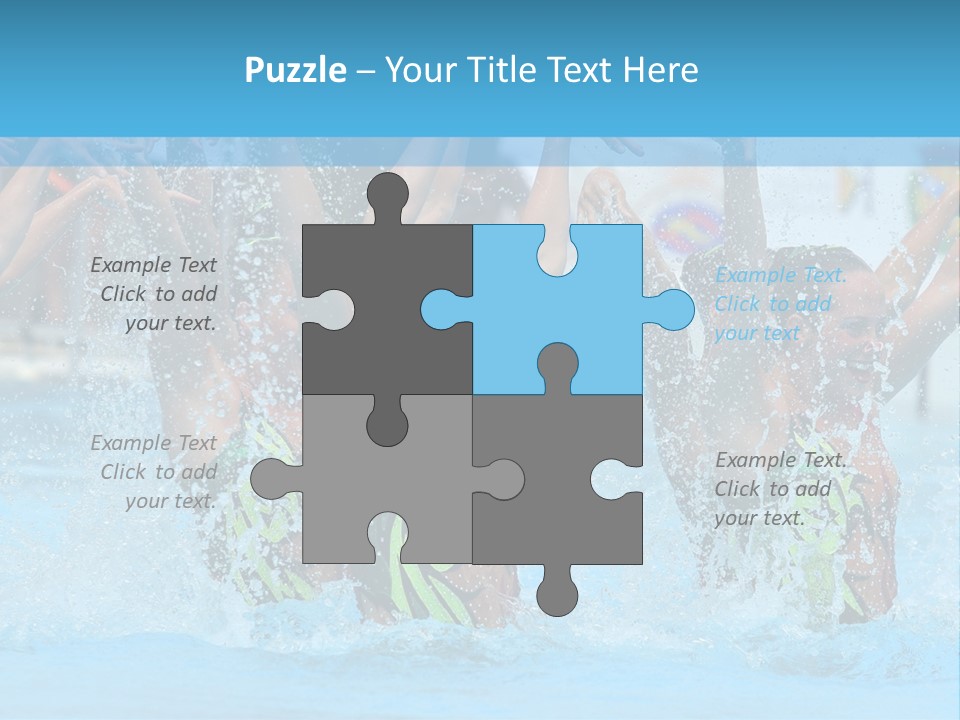 Exercise Arms Girl PowerPoint Template