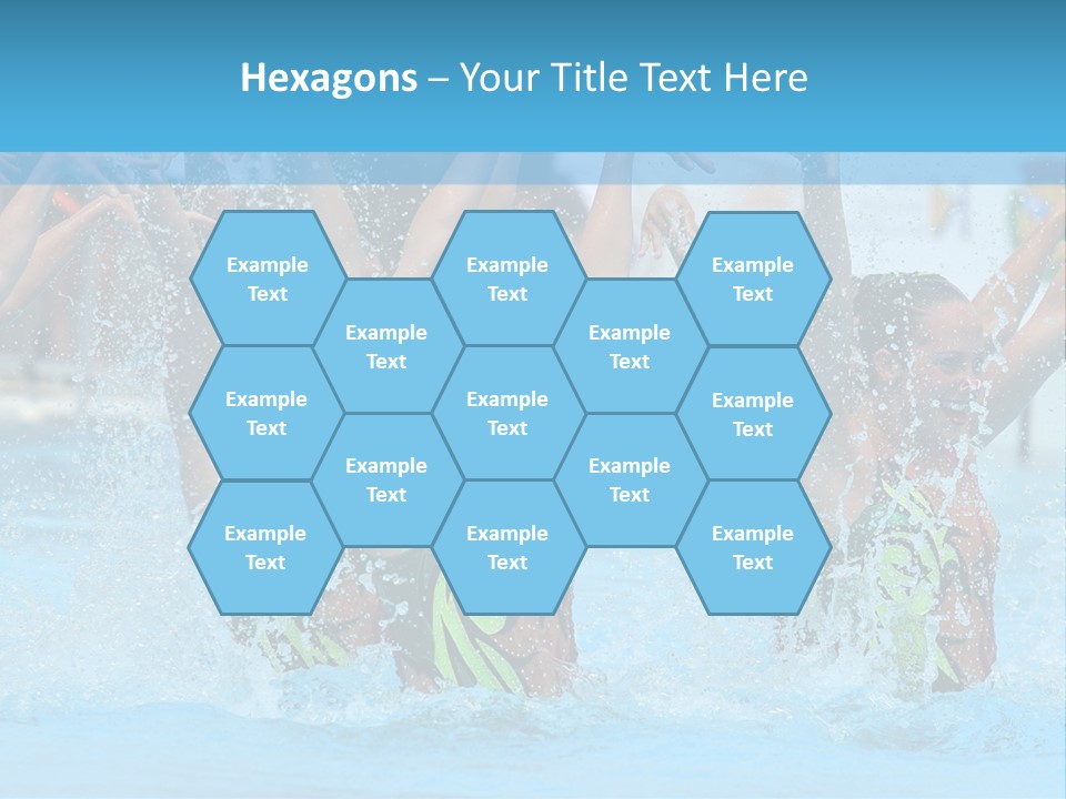 Exercise Arms Girl PowerPoint Template